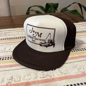 Oil field truckers hat